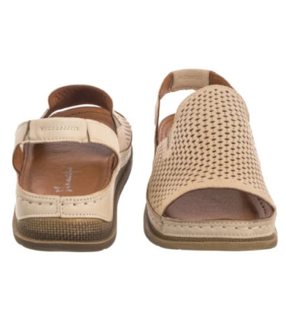 Maciejka Beżowe L7066-04/00-1 (MA1386-b) sandals