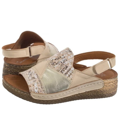 Maciejka Beżowe L7067-04/00-1 (MA1387-b) shoes