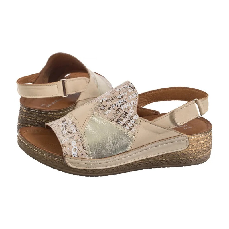 Maciejka Beżowe L7067-04/00-1 (MA1387-b) shoes