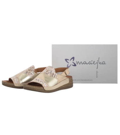 Maciejka Beżowe L7067-04/00-1 (MA1387-b) shoes