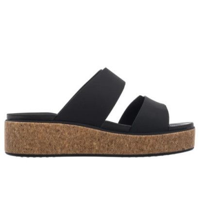 Crocs Brooklyn Cork Buckle Black 211252-001 (CR369-b) shoes