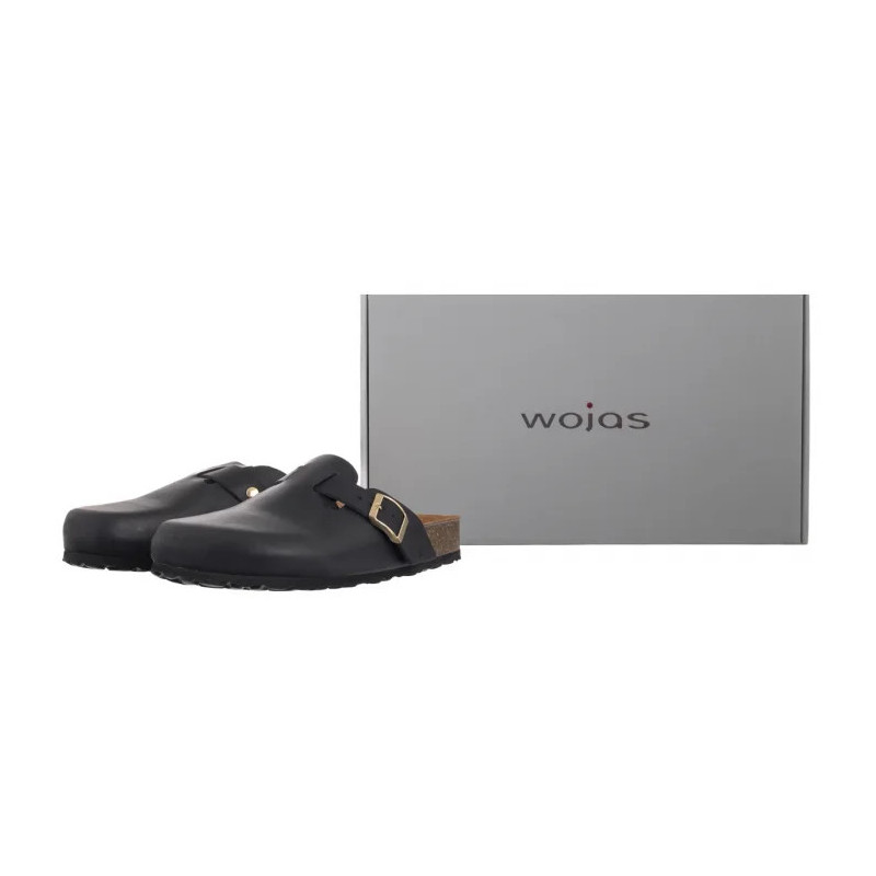 Wojas Czarne 74148-91 (WO312-a) Women's Shoes/Flip Flops