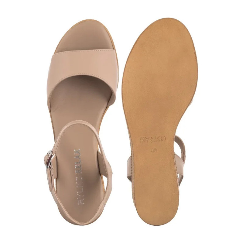 Ryłko Beżowe 3MG15_V_ _6NY (RY1060-b) shoes