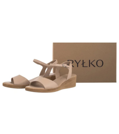 Ryłko Beżowe 3MG15_V_ _6NY (RY1060-b) shoes