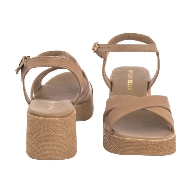 Ryłko Beżowe 3MF91_U_ _B52 (RY1062-a) shoes