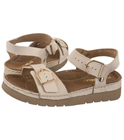 Ryłko Kremowe T1G41_V_ _B88 (RY1065-a) sandals