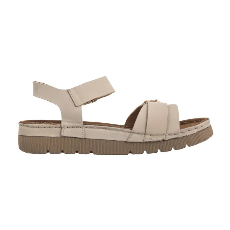 Ryłko Kremowe T1G41_V_ _B88 (RY1065-a) sandals