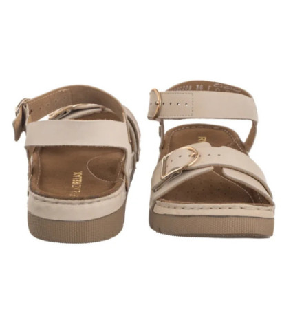 Ryłko Kremowe T1G41_V_ _B88 (RY1065-a) sandals