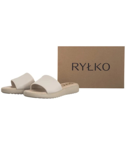 Ryłko Beżowe 1IGH8_P2 _2TS (RY1063-b) Women's Shoes/Flip Flops