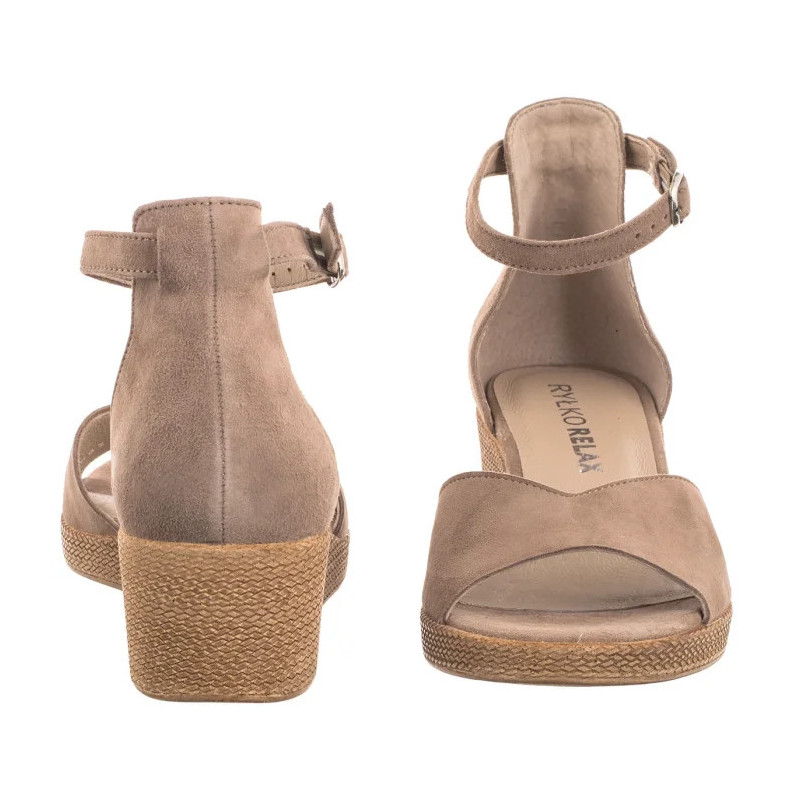 Ryłko Beżowe 3MBL4_V_ _4RG (RY1080-a) shoes