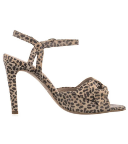 Ryłko Beżowe/Czarne 9DG36_R3 __HB (RY1081-a) high heels