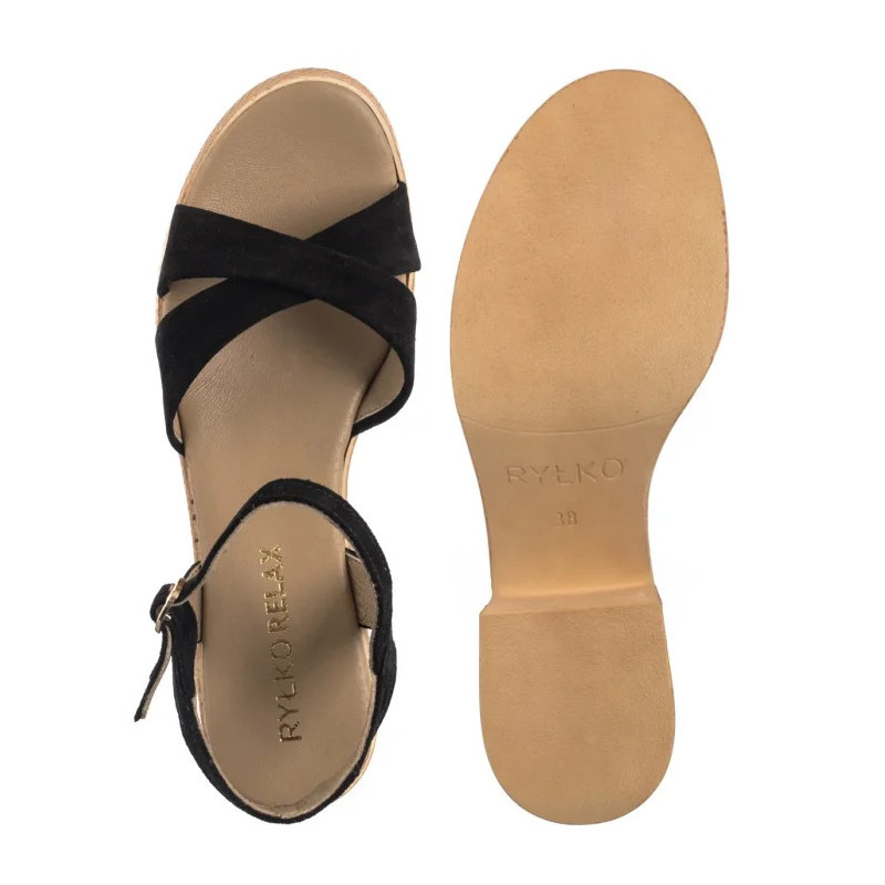 Ryłko Czarne 3MF91_U_ _YZ1 (RY1084-a) shoes