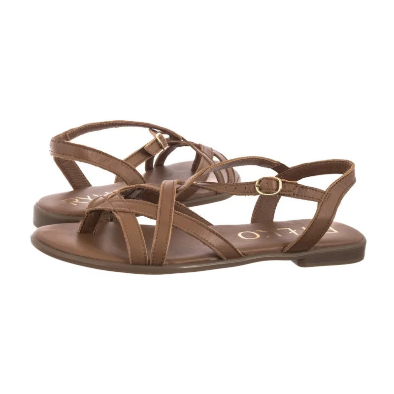 Ryłko Brązowe BCG19_V1 _GD9 (RY1086-a) sandals