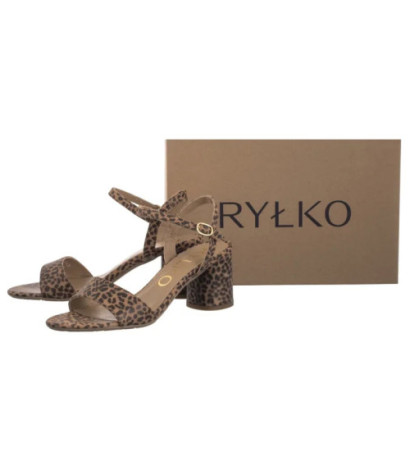 Ryłko Brązowe/Czarne 6TFF6_T_ _5TS (RY1090-a) shoes