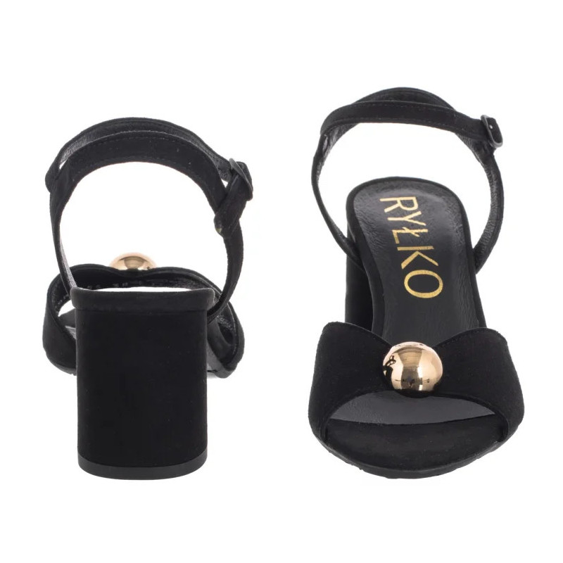 Ryłko Czarne 6TG60_T_ __14 (RY1092-a) shoes