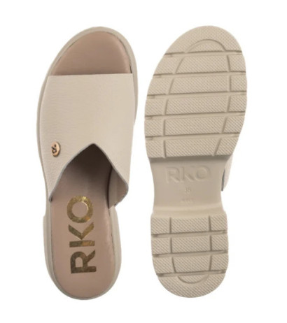 Ryłko Kremowe 1IGI3_P1 _6NJ (RY1093-a) Women's Shoes/Flip Flops