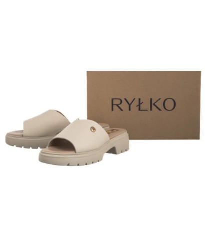 Ryłko Kremowe 1IGI3_P1 _6NJ (RY1093-a) Women's Shoes/Flip Flops