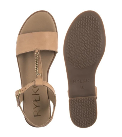Ryłko Beżowe 0AG20_V1 _B52 (RY1094-a) sandals