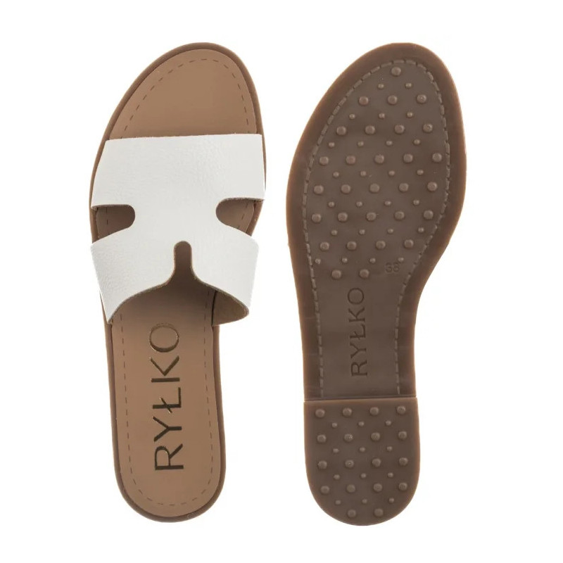 Ryłko Białe 0AGI8_Q_ _K39 (RY1095-a) Women's Shoes/Flip Flops
