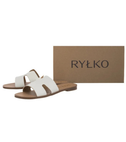 Ryłko Białe 0AGI8_Q_ _K39 (RY1095-a) Women's Shoes/Flip Flops