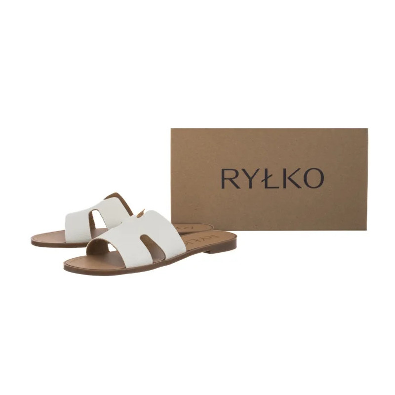 Ryłko Białe 0AGI8_Q_ _K39 (RY1095-a) Women's Shoes/Flip Flops