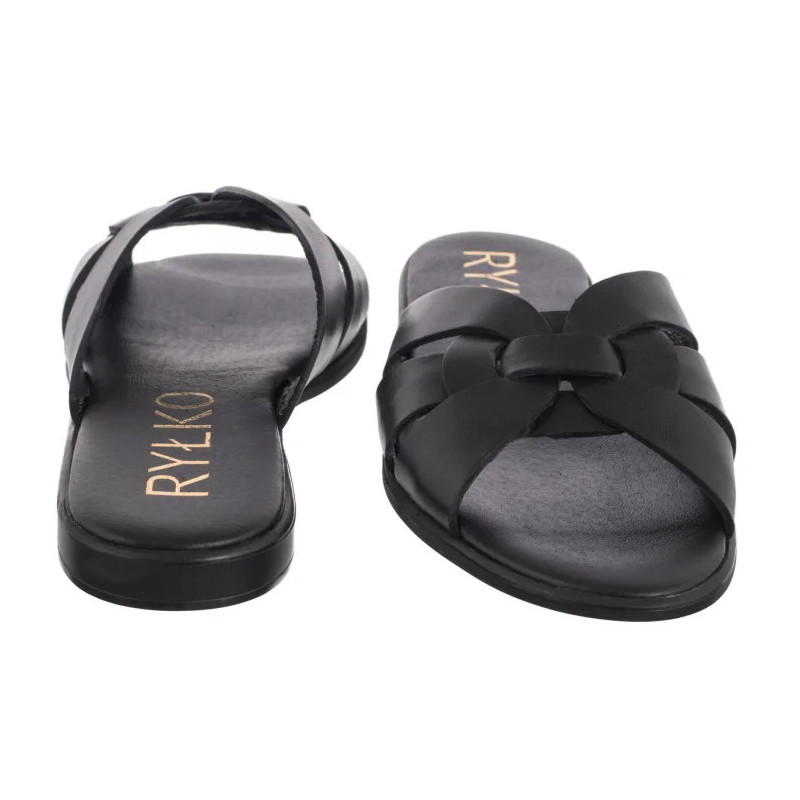 Ryłko Czarne 0AGH7_A1 __21  (RY1098-a) Women's Shoes/Flip Flops