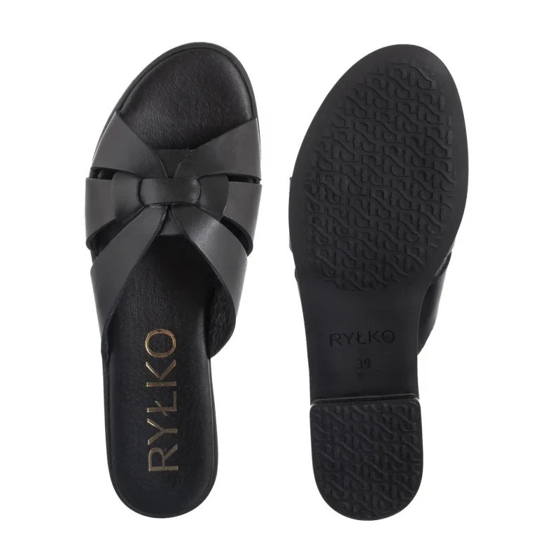 Ryłko Czarne 0AGH7_A1 __21  (RY1098-a) Women's Shoes/Flip Flops