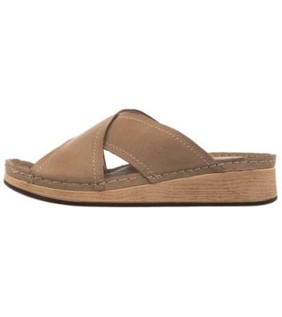 Ryłko Beżowe T1GI5___ _B52 (RY1104-a) Women's Shoes/Flip Flops
