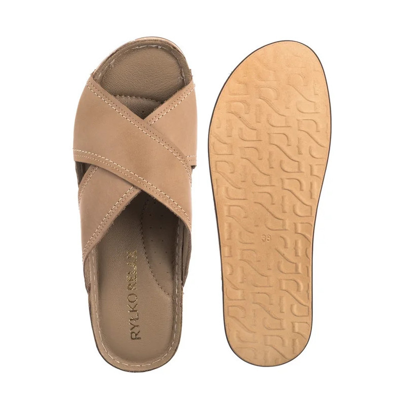 Ryłko Beżowe T1GI5___ _B52 (RY1104-a) Women's Shoes/Flip Flops