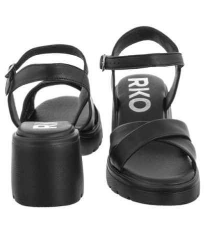 Ryłko Czarne 4RF87_Q_ __45 (RY1106-a) shoes