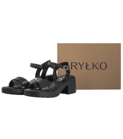 Ryłko Czarne 4RF87_Q_ __45 (RY1106-a) shoes