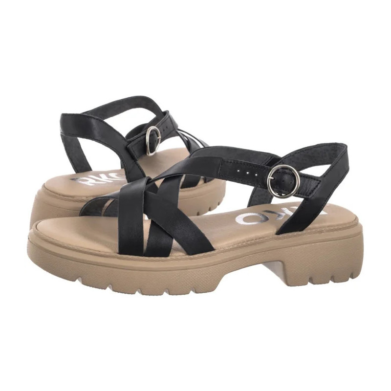 Ryłko Czarne 1IG13_P1 __21 (RY1112-a) sandals