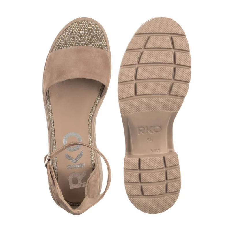 Ryłko Beżowe 4RBL1_Q_4RG (RY1116-a) shoes