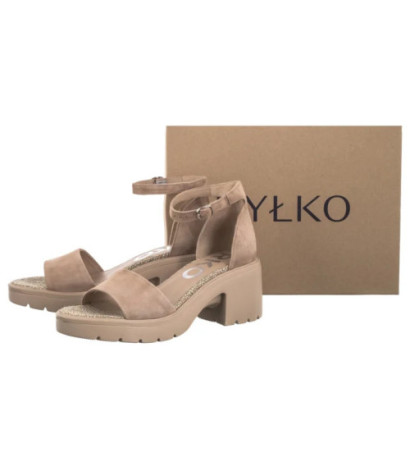 Ryłko Beżowe 4RBL1_Q_4RG (RY1116-a) shoes