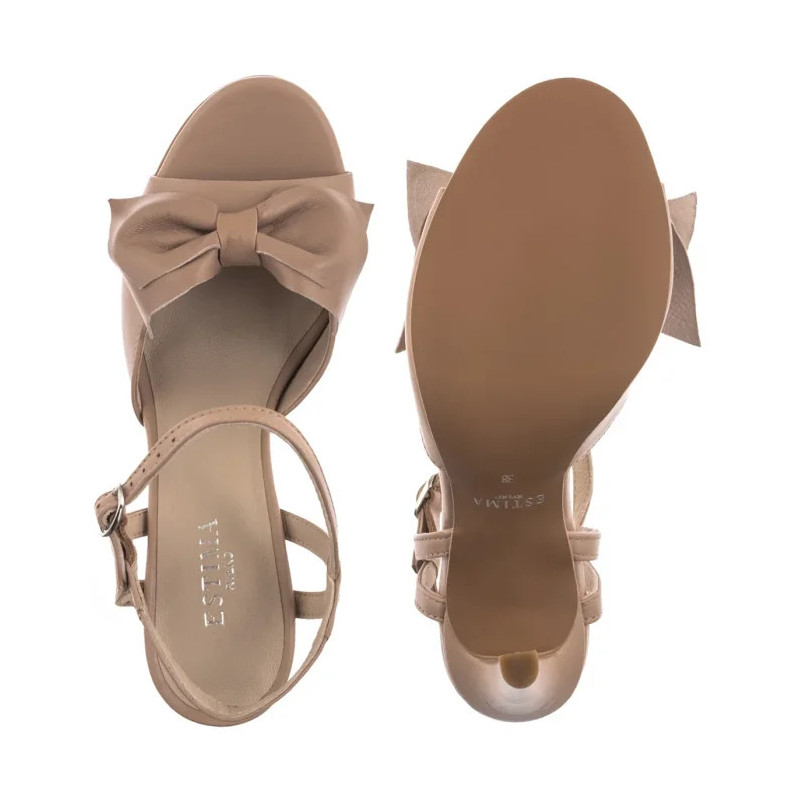 Ryłko Beżowe 9DG36_R3 _Z02 (RY1081-b) high heels