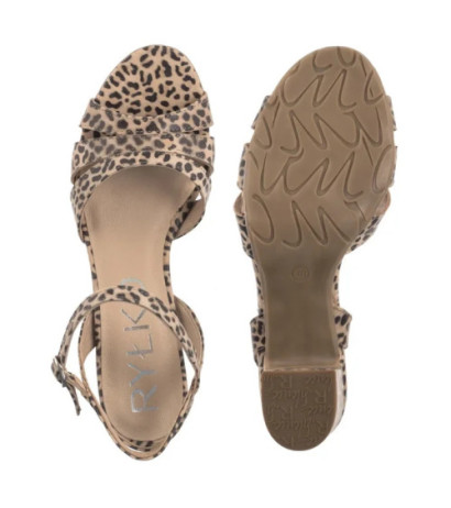 Ryłko Beżowe/Czarne 7NG28_R_ __HB (RY1119-a) shoes