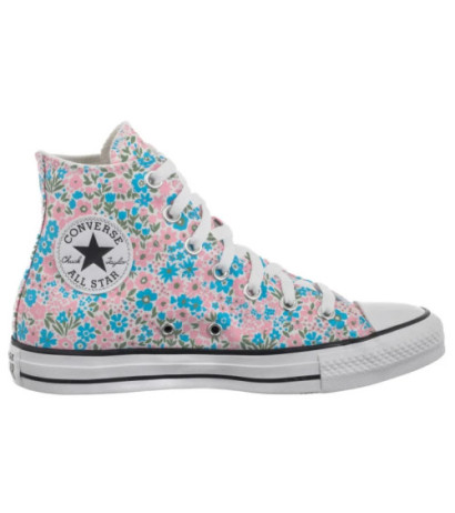 Converse CTAS Hi White/Gnarly Blue A14980C (CO782-a) shoes