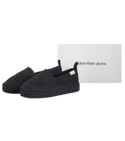 Calvin Klein Platform Espadrille Ml Cs Ck Black YW0YW01871 BEH (CK668-a) sneakers