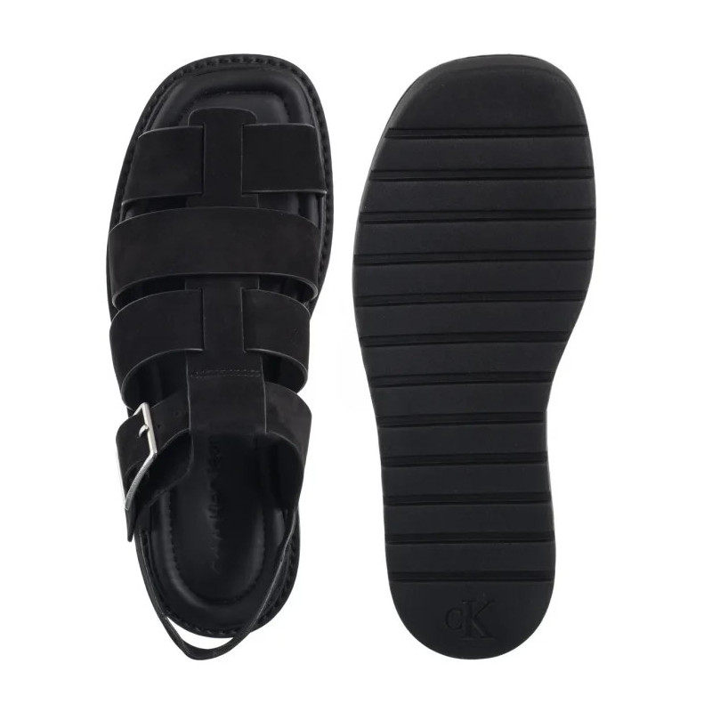 Calvin Klein Fisherman Hw Sandal Lth Ck Black YW0YW01962 BEH (CK669-a) sandals