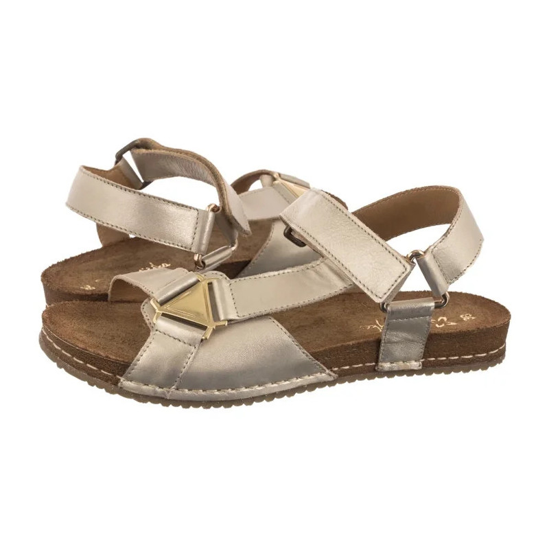 Maciejka Złote 07026-25/00-1 (MA1399-a) sandals