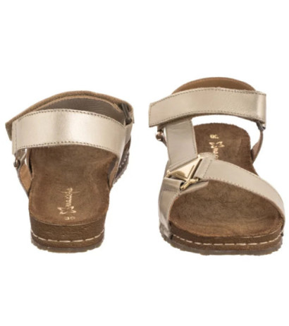 Maciejka Złote 07026-25/00-1 (MA1399-a) sandals