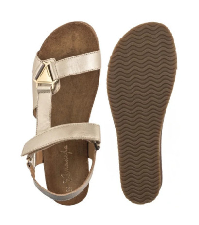 Maciejka Złote 07026-25/00-1 (MA1399-a) sandals
