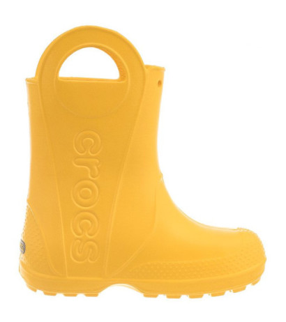 Crocs Handle Rain Boot Kids Yellow 12803-730 (CR79-d) rubber boots