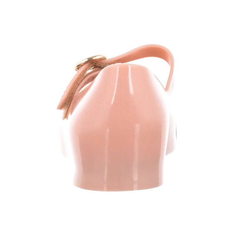 Melissa Sweet Love Cap Toe 33258/53888 Glitter Rose/Black (ML167-a) shoes