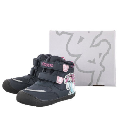 Kappa Flake Tex M 280021M/6722 Navy/Pink (KA219-a) ankle boots