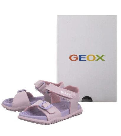 Geox J Sandal Fusbetto G. A Lt Pink/Lilac J35HQA 000BC C8057 (GE107-b) sandals