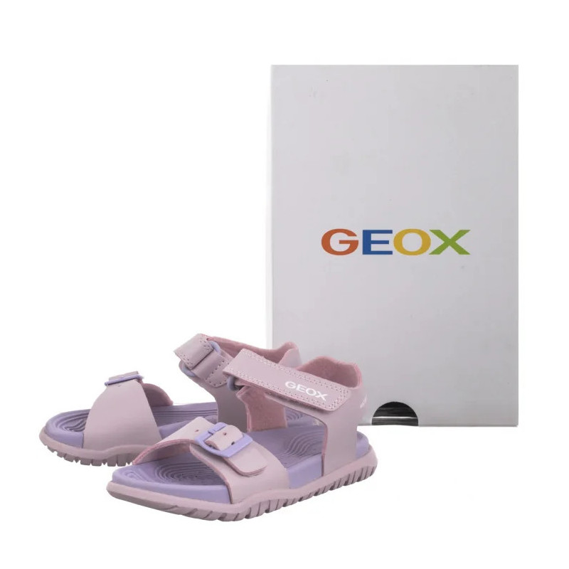 Geox J Sandal Fusbetto G. A Lt Pink/Lilac J35HQA 000BC C8057 (GE107-b) sandals