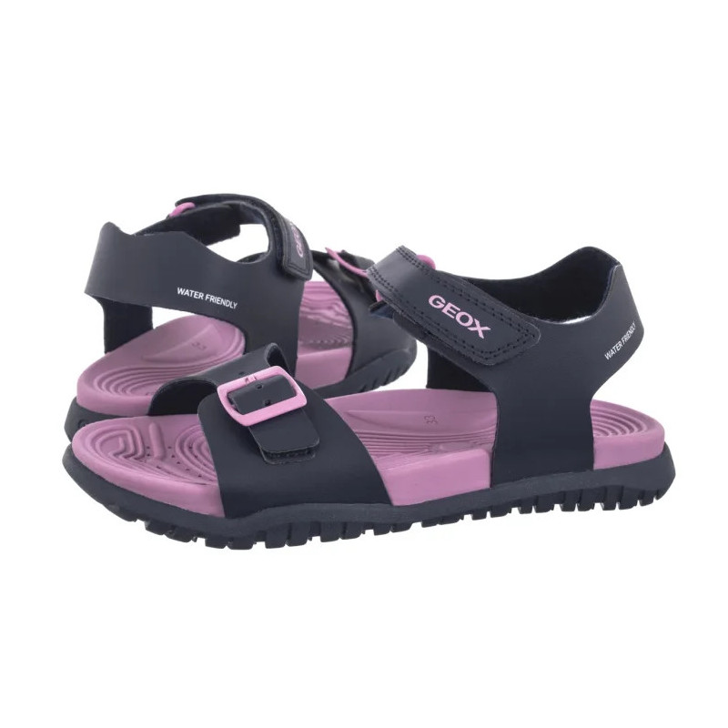 Geox J Sandal Fusbetto G. A Navy/Fuchsia J35HQA 000BC C4268 (GE107-c) sandals