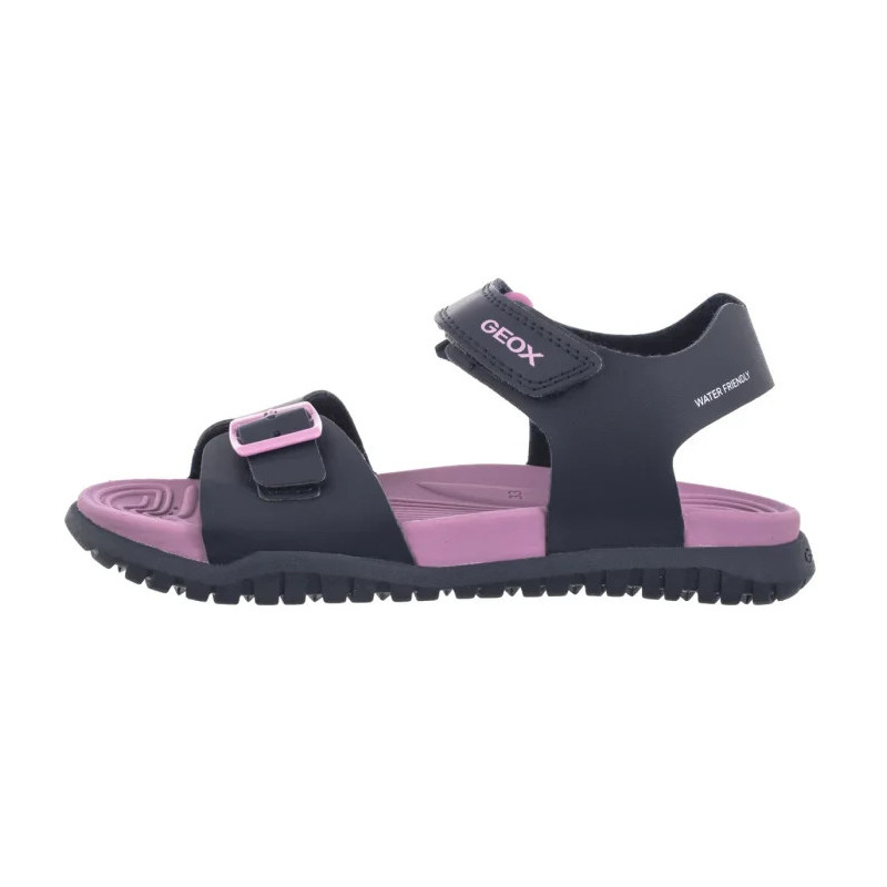 Geox J Sandal Fusbetto G. A Navy/Fuchsia J35HQA 000BC C4268 (GE107-c) sandals