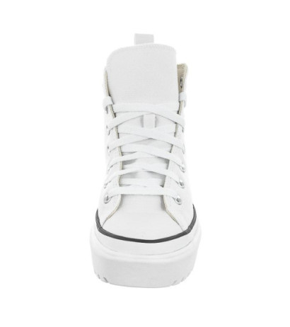 Converse CTAS Lugged Lift Hi White/White/Black A03012C (CO604-b) shoes
